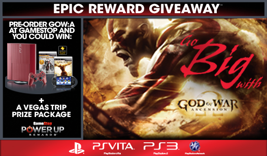 Go Big at GameStop® with God of War: Ascension™ 