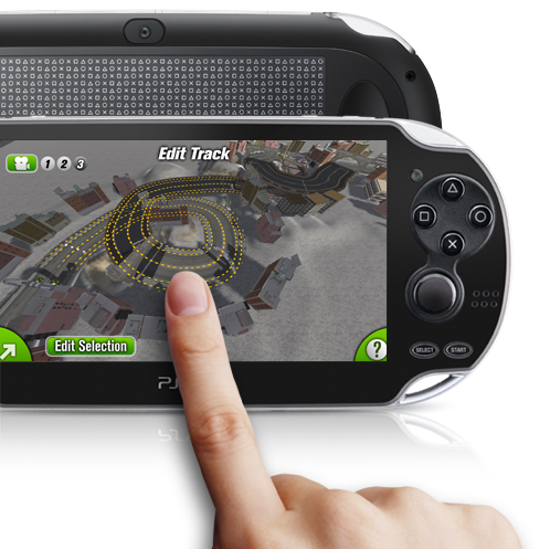 PS Vita Rear Touch Pad