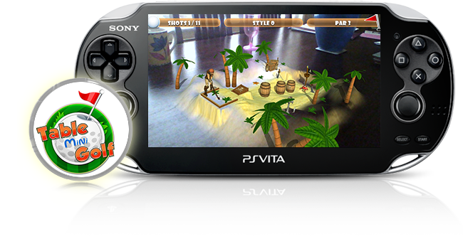 PS Vita Table Mini Golf
