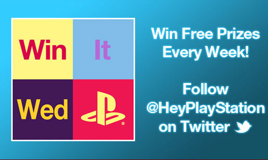 Win It Wednesdays with @HeyPlayStation